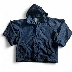 Timberland Vintage men’s black high quality mid season jacket Sz L